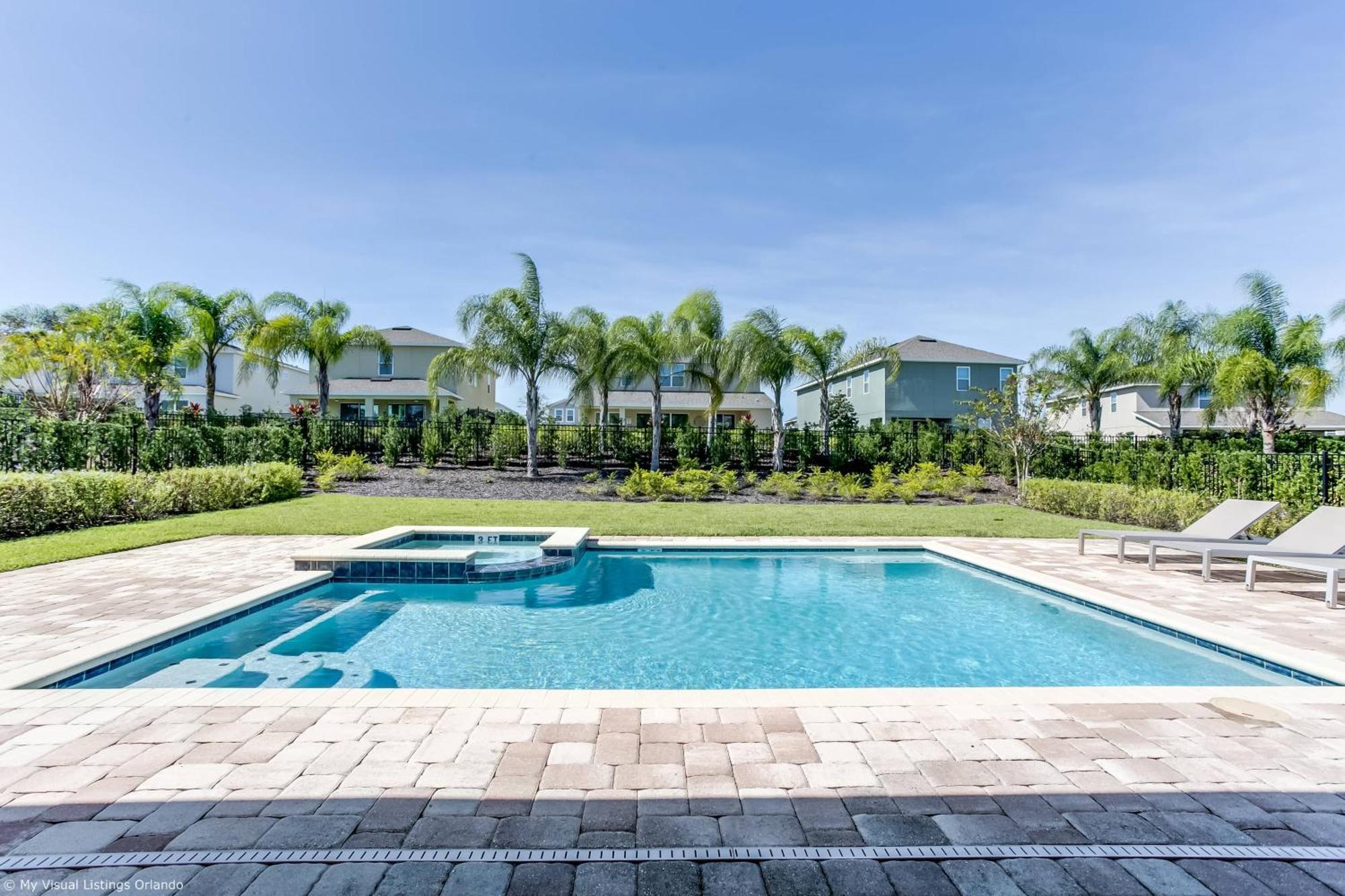 8 Bedroom Vacation Home With Pool 2114 奥兰多 外观 照片