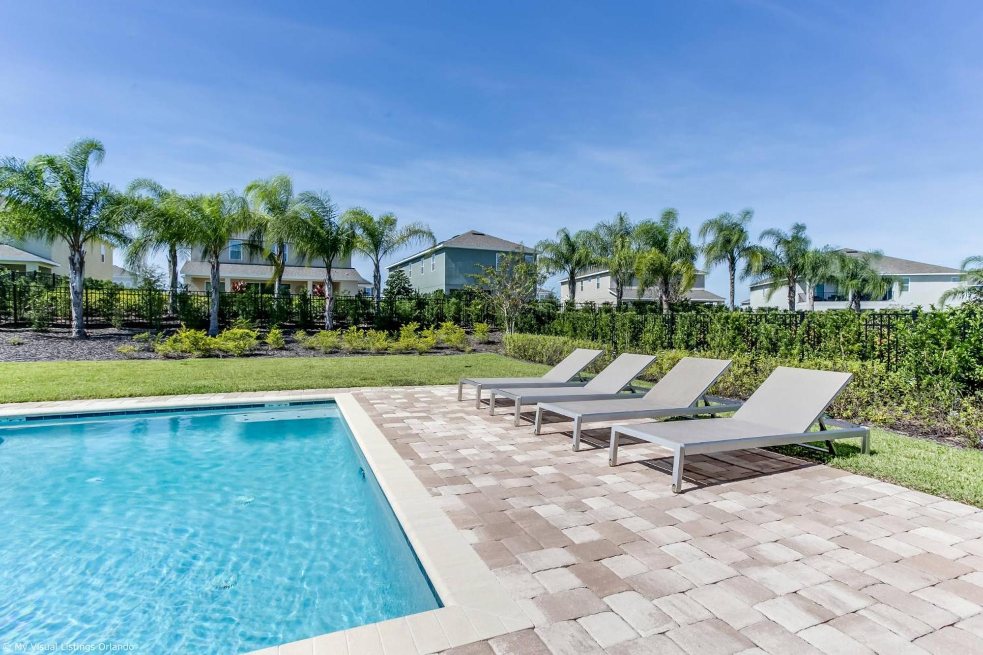 8 Bedroom Vacation Home With Pool 2114 奥兰多 外观 照片